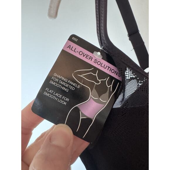 Bali womens Ultra Light Body Briefer Size 34C Shapewear Black NWT $62 - Picture 12 of 12